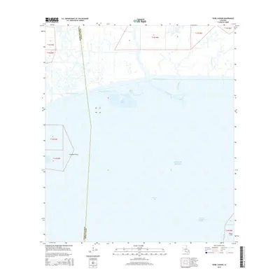 2015 Map of Tigre Lagoon, 2015 Print