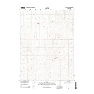 2014 Map of Tijuana John Peak, 2014 Print