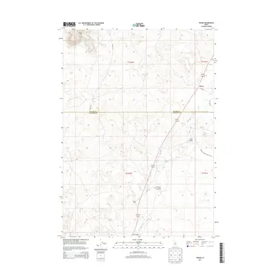 2013 Map of Tikura, 2013 Print
