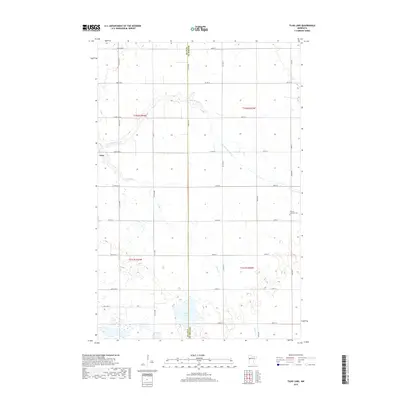 2019 Map of Tilde Lake, 2019 Print