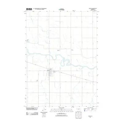 2011 Map of Tilden, 2011 Print