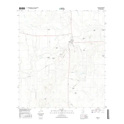 2016 Map of Tilden, 2016 Print