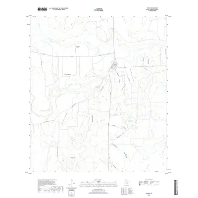 2019 Map of Tilden, 2019 Print