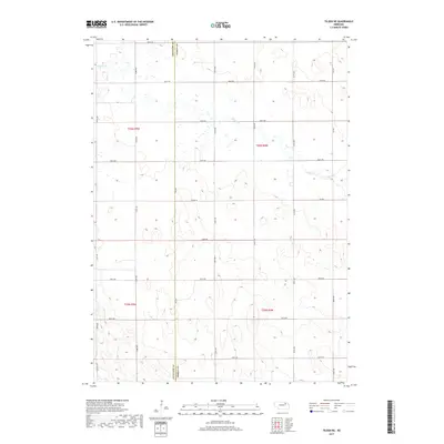 2017 Map of Tilden NE, 2017 Print