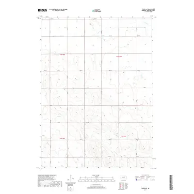 2017 Map of Tilden NW, 2017 Print