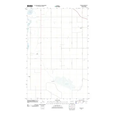 2011 Map of Tilden, 2011 Print