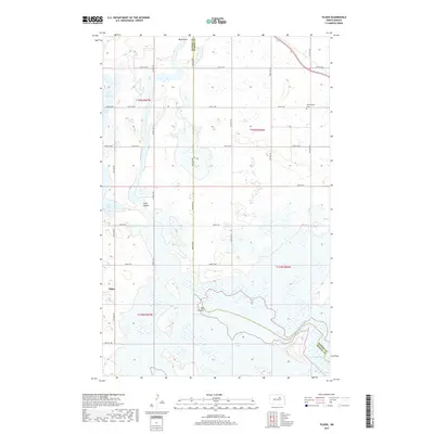 2017 Map of Tilden, 2017 Print