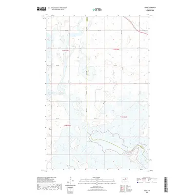 2020 Map of Tilden, 2020 Print