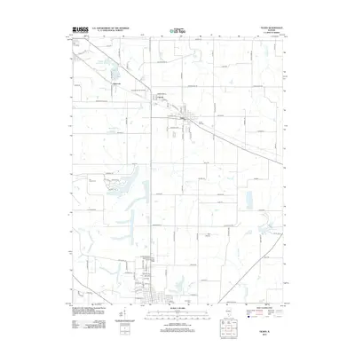 2012 Map of Tilden, 2012 Print