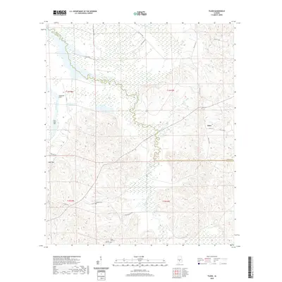 2020 Map of Tilden, 2020 Print