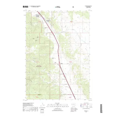 2017 Map of Tilford, 2017 Print