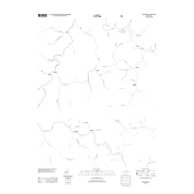 2013 Map of Tilford, 2013 Print