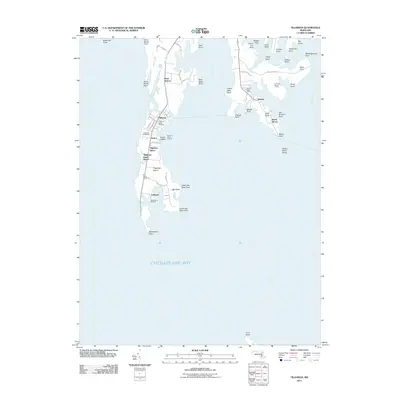 2011 Map of Tilghman, 2011 Print