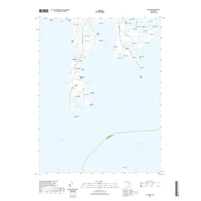 2019 Map of Tilghman, 2019 Print