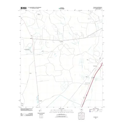 2011 Map of Tillman, 2011 Print