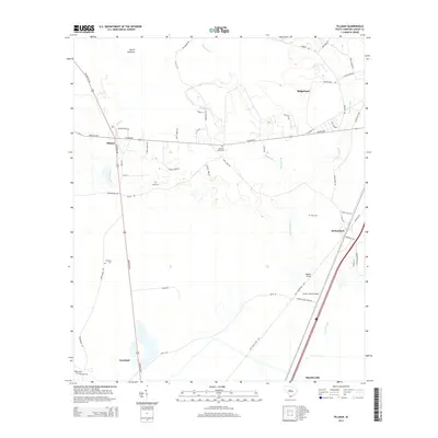 2014 Map of Tillman, 2014 Print