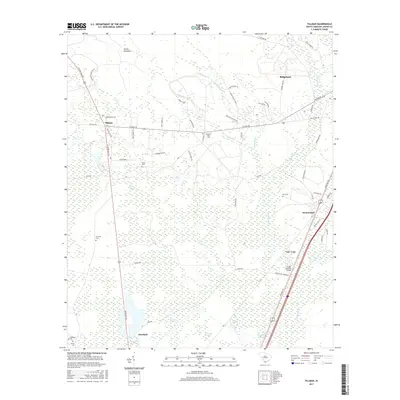 2017 Map of Tillman, 2017 Print