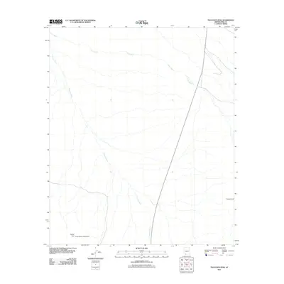 2011 Map of Tillotson Peak, 2011 Print