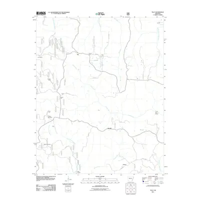 2011 Map of Tilly, 2011 Print