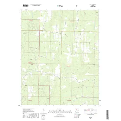 2020 Map of Tilly, 2020 Print