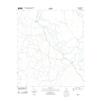 2012 Map of Tilton, 2012 Print