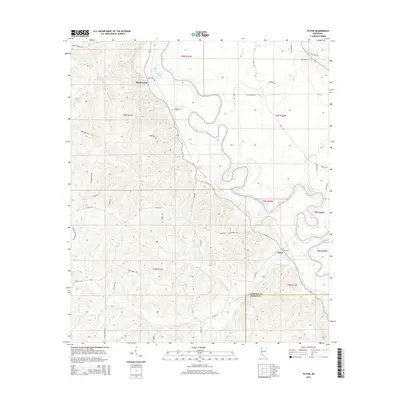 2015 Map of Tilton, 2015 Print