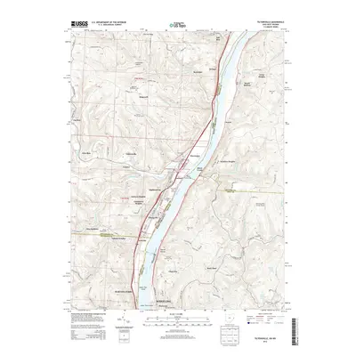 2013 Map of Tiltonsville, 2013 Print