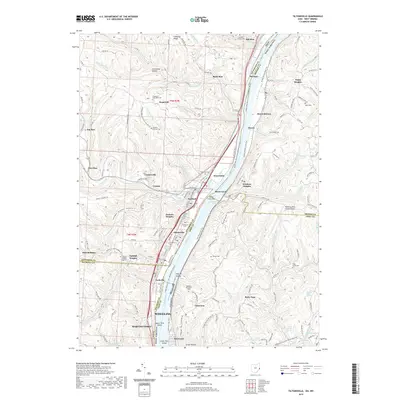 2019 Map of Tiltonsville, 2019 Print