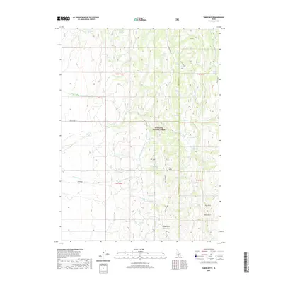 2020 Map of Timber Butte, 2020 Print