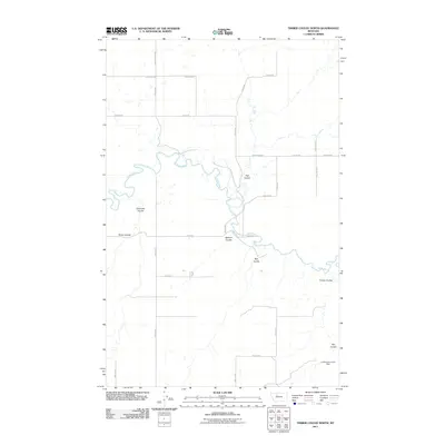 2011 Map of Timber Coulee North, 2011 Print