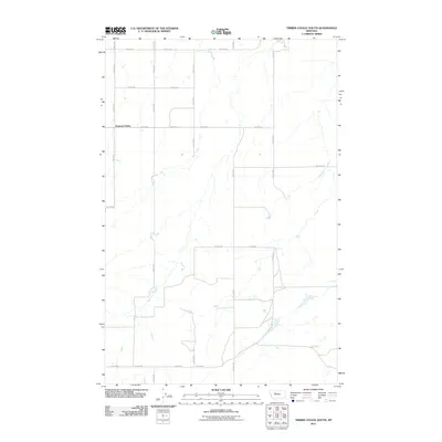 2011 Map of Timber Coulee South, 2011 Print