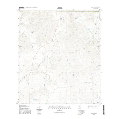 2016 Map of Timber Creek, 2016 Print
