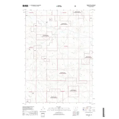 2017 Map of Timber Creek, 2017 Print