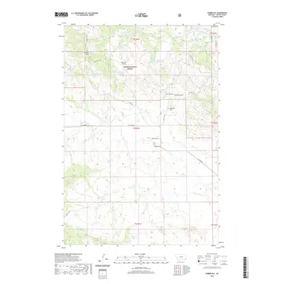 2020 Map of Timber Hill, 2020 Print
