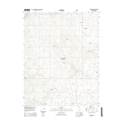 2015 Map of Timber Knob, 2015 Print