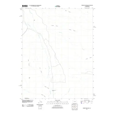 2010 Map of Timber Mountain, 2010 Print