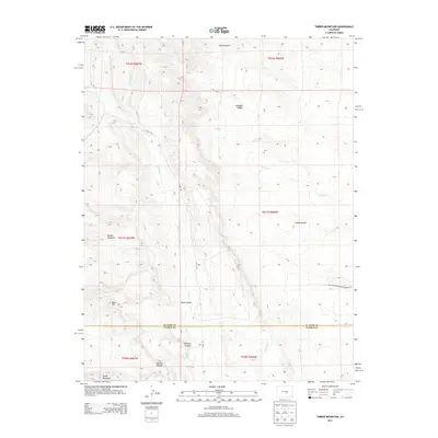 2013 Map of Timber Mountain, 2013 Print