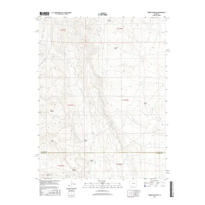 2016 Map of Timber Mountain, 2016 Print