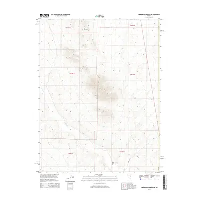 2014 Map of Timber Mountain Pass NE, 2014 Print