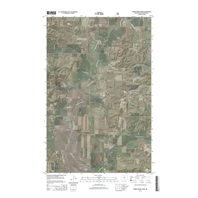 2014 Map of Timber Prong Creek, 2014 Print