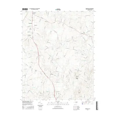 2016 Map of Timberlake, 2016 Print