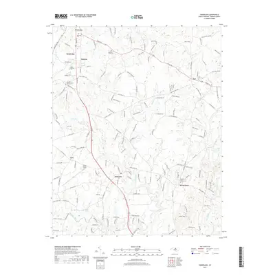 2019 Map of Timberlake, 2019 Print