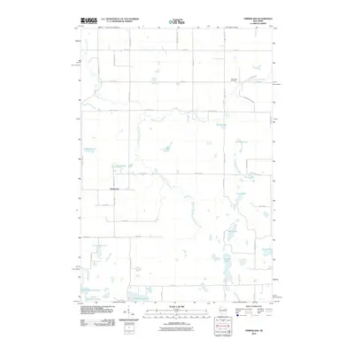 2010 Map of Timberland, 2010 Print