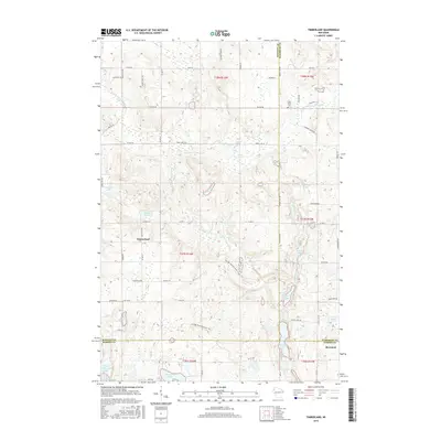 2015 Map of Timberland, 2015 Print