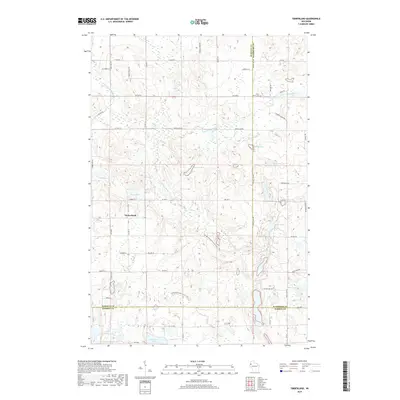 2018 Map of Timberland, 2018 Print