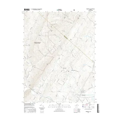 2016 Map of Timberville, 2016 Print