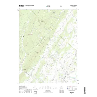 2019 Map of Timberville, 2019 Print
