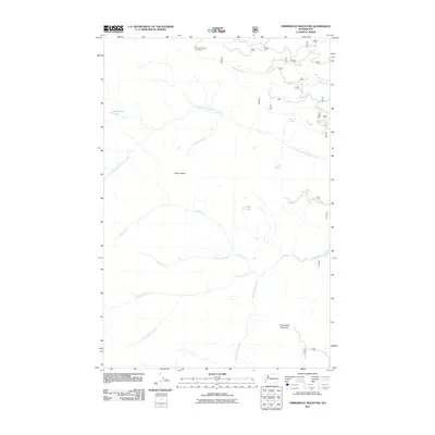 2011 Map of Timberwolf Mountain, 2011 Print