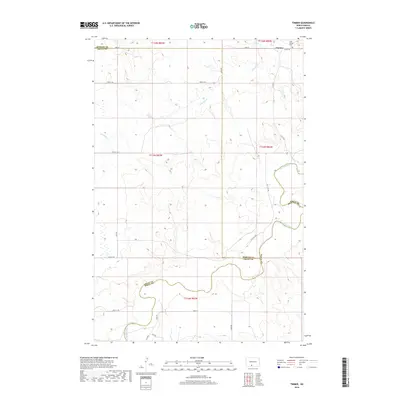 2018 Map of Timmer, 2018 Print