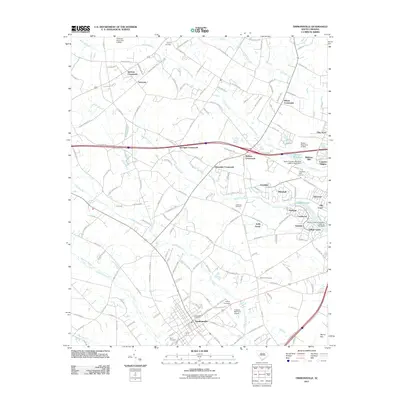 2011 Map of Timmonsville, 2011 Print
